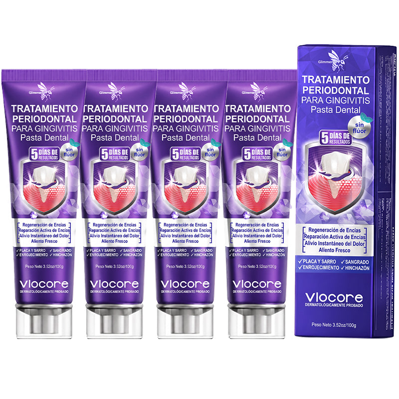 Glimmerly® VioCore TRATAMIENTO PERIODONTAL PARA GINGIVITIS Pasta Dental 🥝