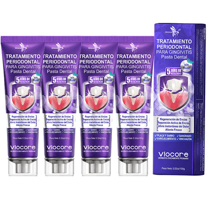 Glimmerly® VioCore TRATAMIENTO PERIODONTAL PARA GINGIVITIS Pasta Dental 🥝