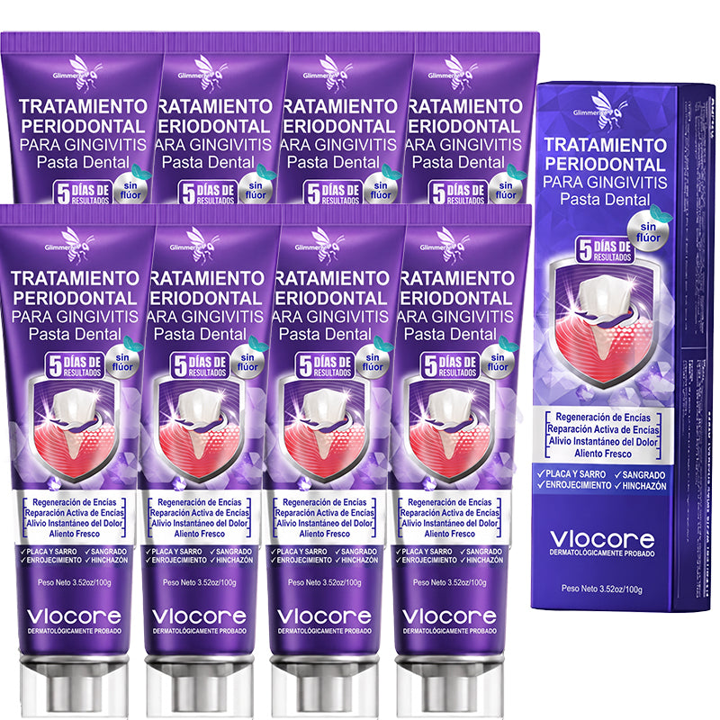 Glimmerly® VioCore TRATAMIENTO PERIODONTAL PARA GINGIVITIS Pasta Dental 🥝